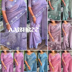 Tusser Cotton Saree - Image 1