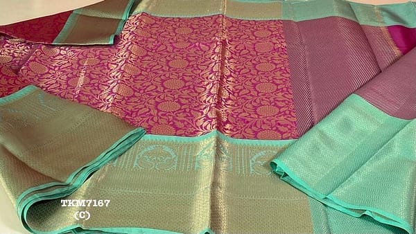 Brocade Waves Saree with a Large Border