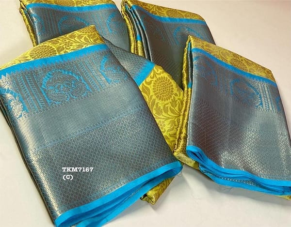 Brocade Waves Saree with a Large Border