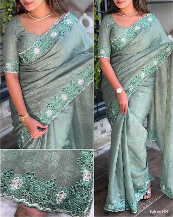 Tusser Cotton Saree