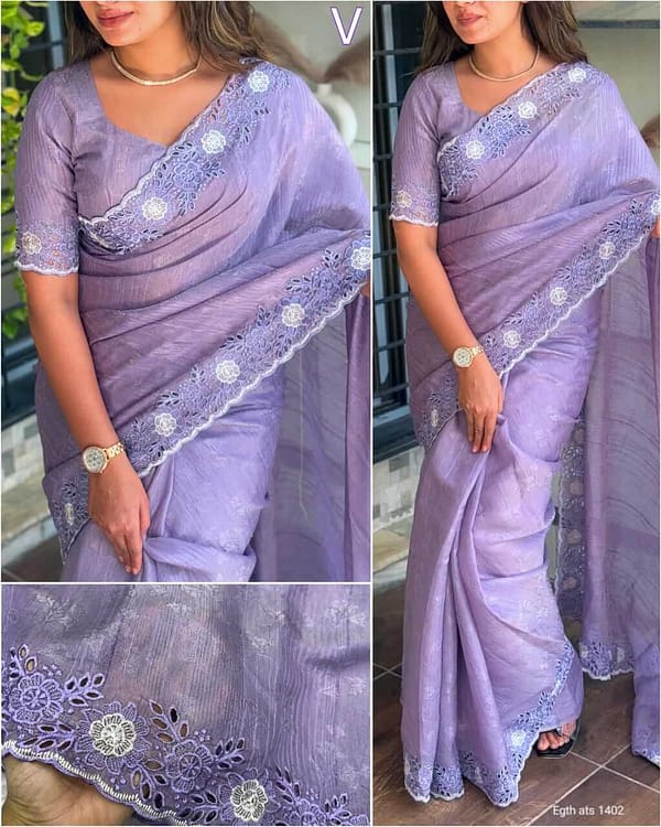 Tusser Cotton Saree