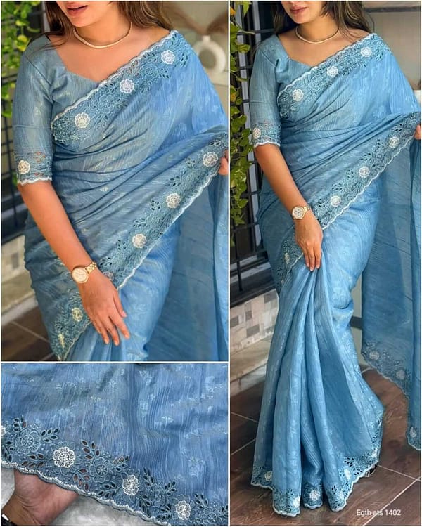 Tusser Cotton Saree