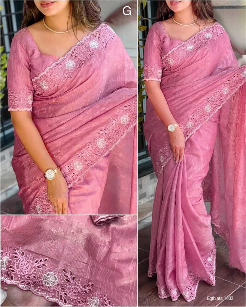 Tusser Cotton Saree