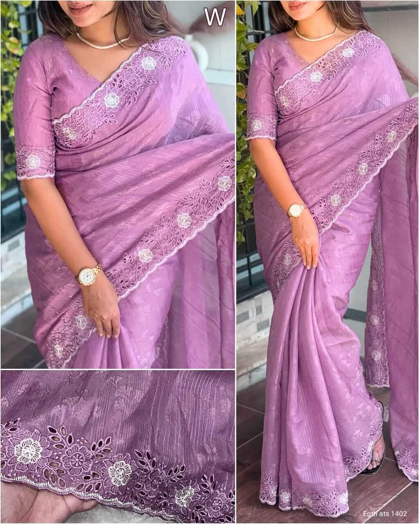 Tusser Cotton Saree