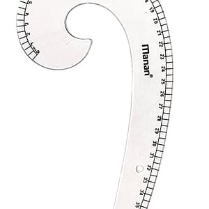 French Curve Ruler (Arm Hole Curve Ruler)
