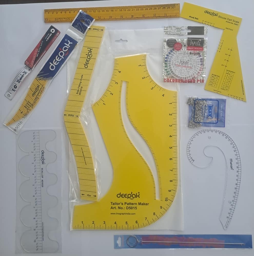 Saree Blouse Tailoring Kit - Pick Your Items and Customise - ยฃ24.99 for Full Kit